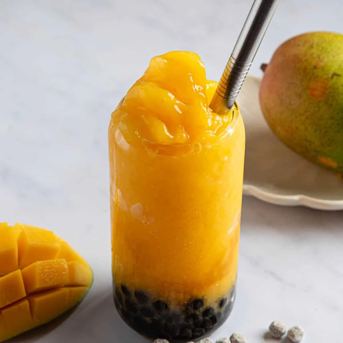 MANGO BUBBLE TEA