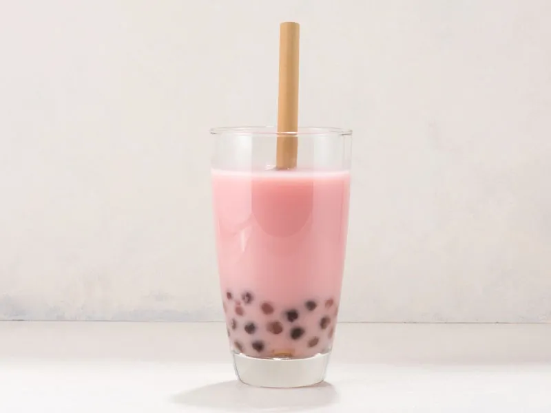 ÇİLEKLİ BUBBLE TEA